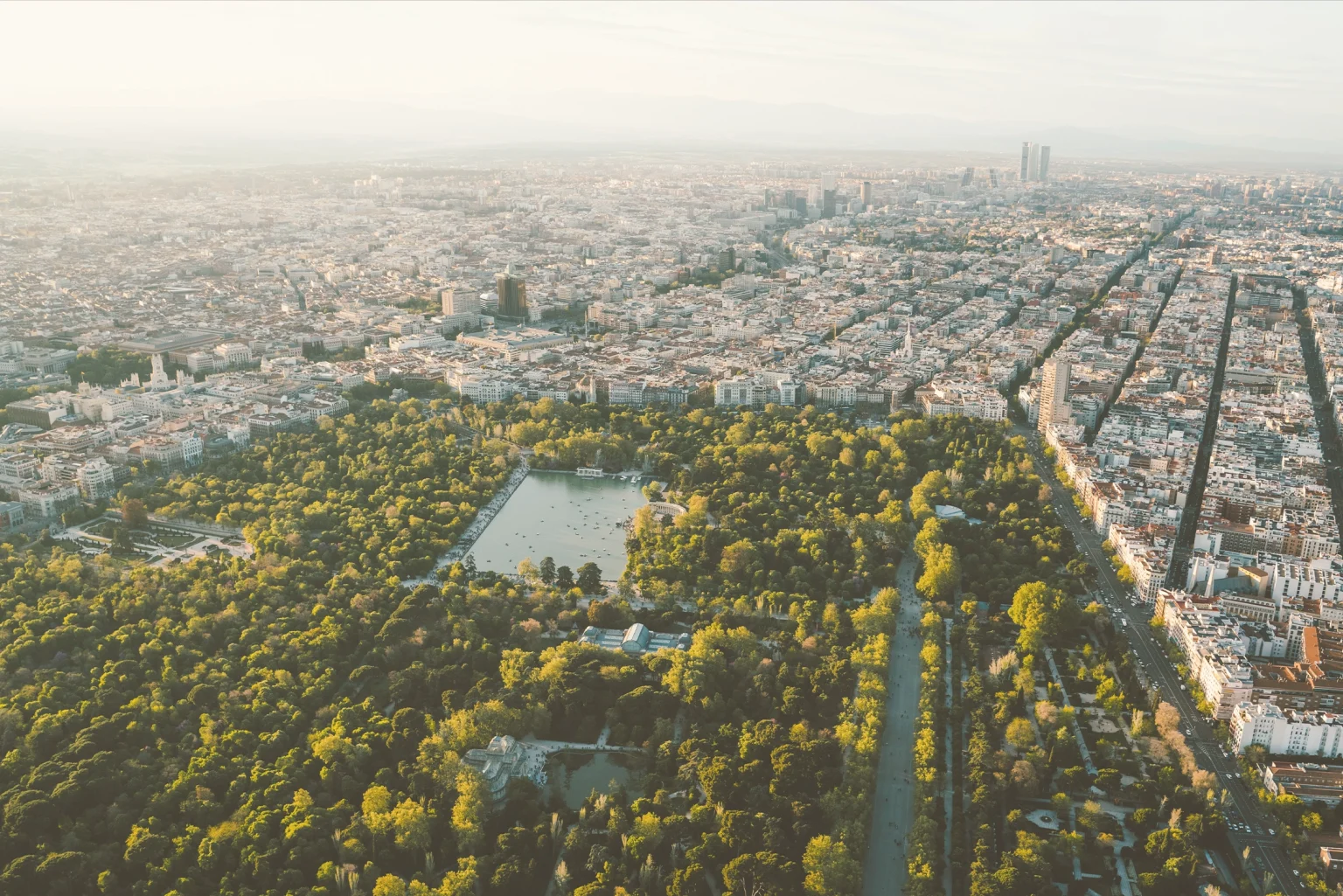 Madrid desde el aire