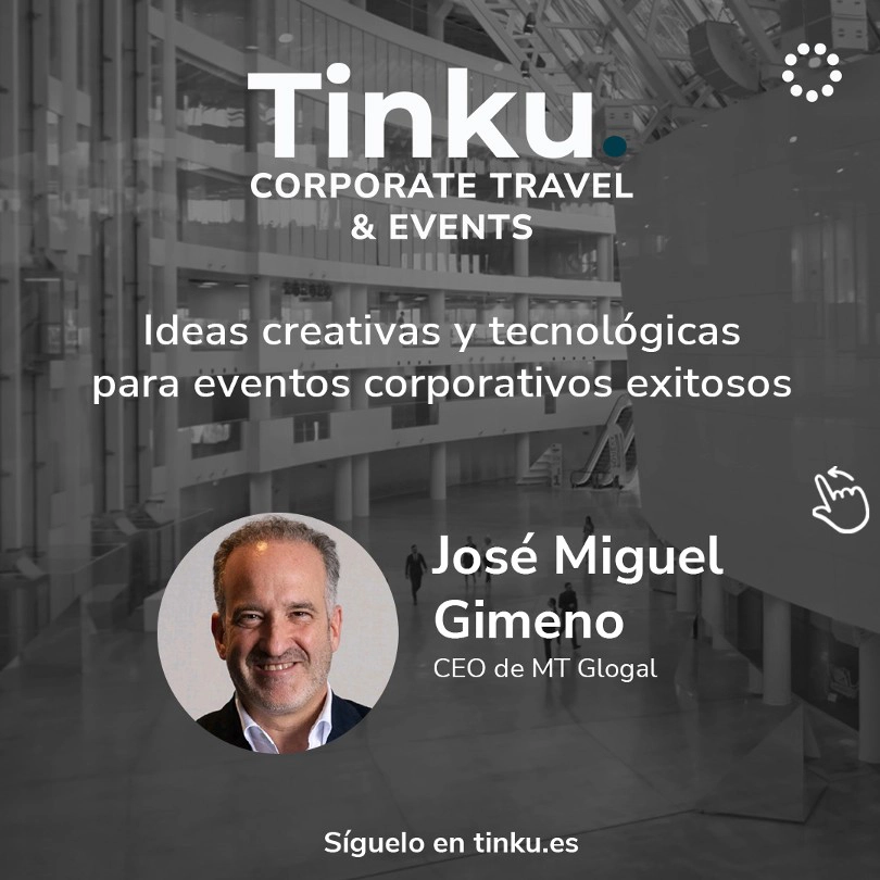 José Miguel Gimeno, en el programa Corporate Travel & Events del canal TinkuTV.